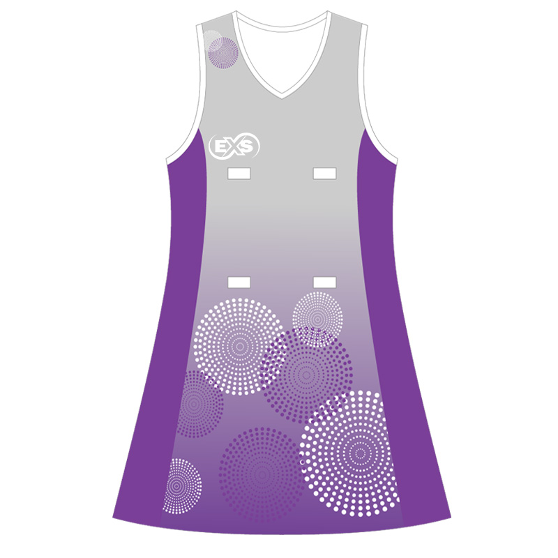 Sublimated Netball Club Dress Design 11