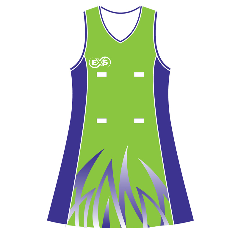 Sublimated Netball Club Dress Design 16