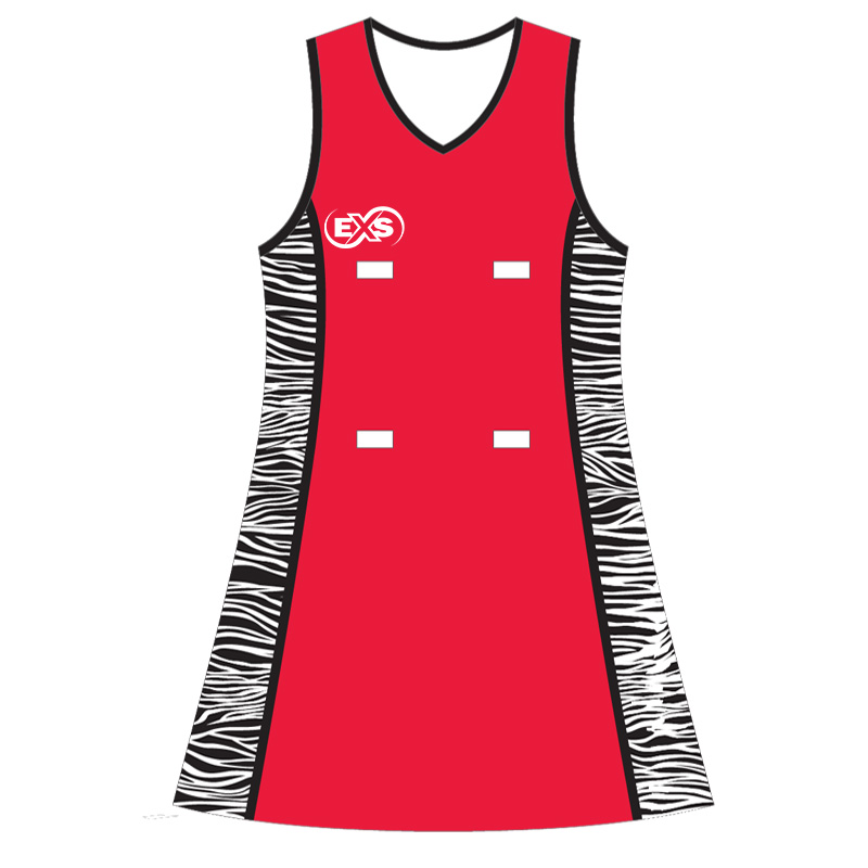 Sublimated Netball Club Dress Design 23