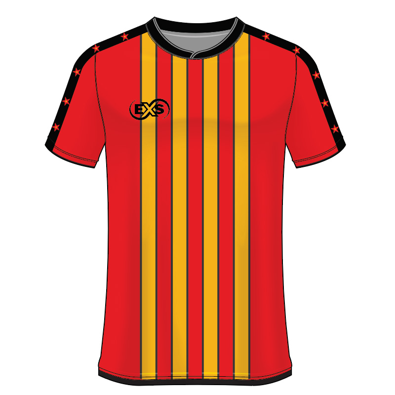Sublimated Football Jersey Design 11